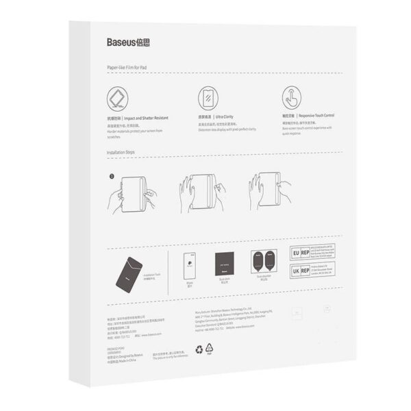 Tempered Glass Baseus Corning 0.4 mm for Pad Pro 10 10.9" - Image 10