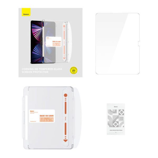 Tempered Glass Baseus Corning 0.4 mm for Pad Pro 10 10.9" - Image 8