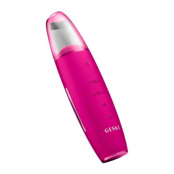 Skin Scrubber & Blackhead Remover 9in1 Geske with APP (magenta) - Image 3