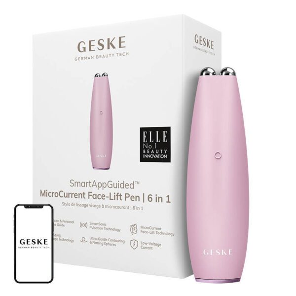 MicroCurrent Face-Lift Pen 6 in 1 Geske with APP (pink)