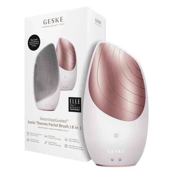 Sonic Thermo Facial Brush 6 in 1 Geske with APP (starlight) - Image 2