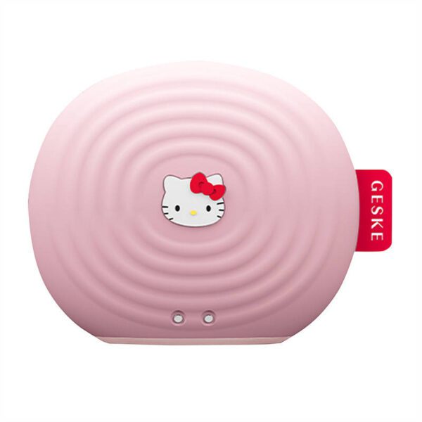 Facial Cleaning Sonic Brush 4in1 Geske with APP (Hello Kitty pink) - Image 2