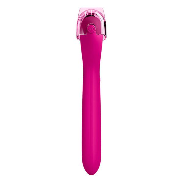 Micro Needle Face Roller 9in1 Geske with APP (magenta) - Image 5