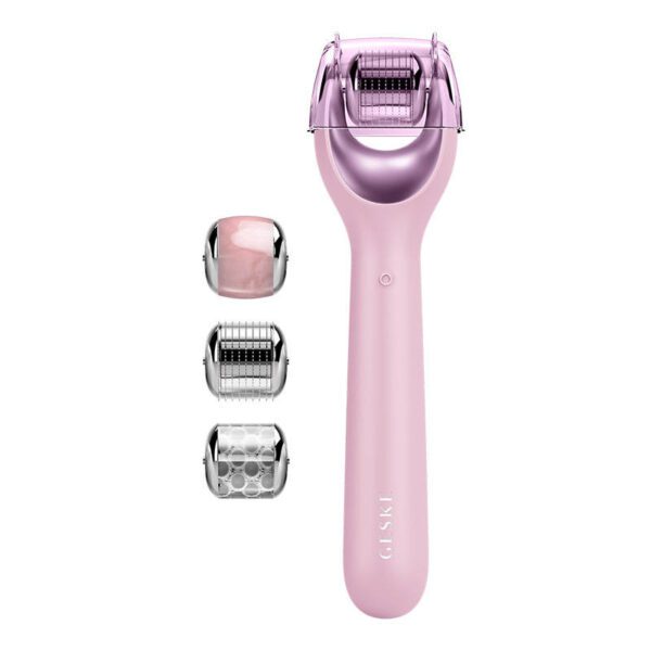 Micro Needle Face Roller 9in1 Geske with APP (pink) - Image 10