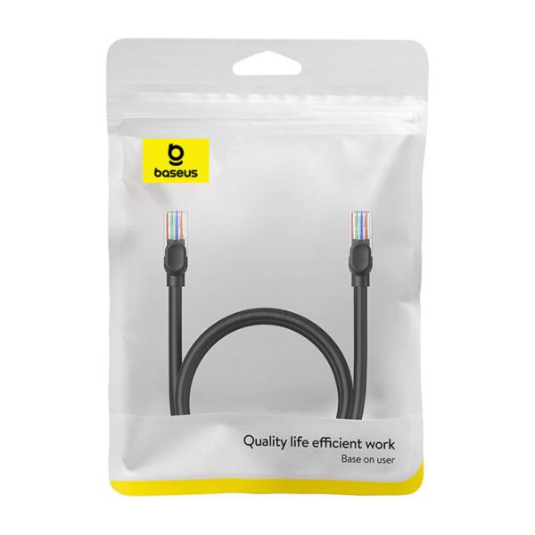 Baseus Ethernet CAT5, 1m network cable (black) - Image 8