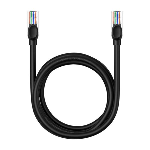 Baseus Ethernet CAT5, 2m network cable (black) - Image 2