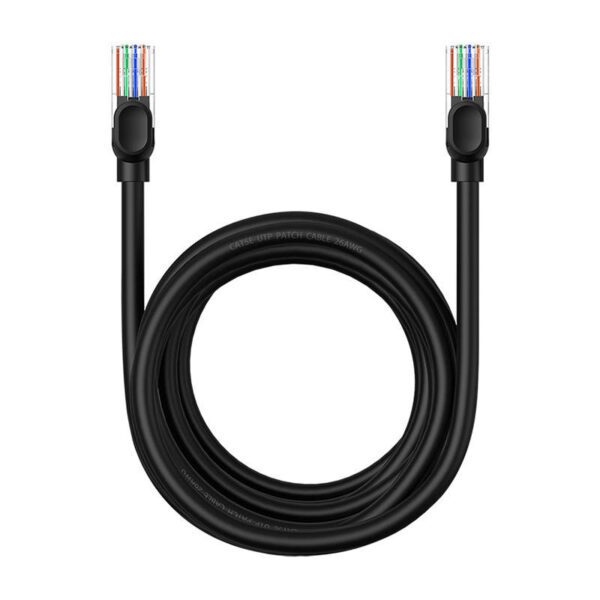 Baseus Ethernet CAT5, 5m network cable (black) - Image 2