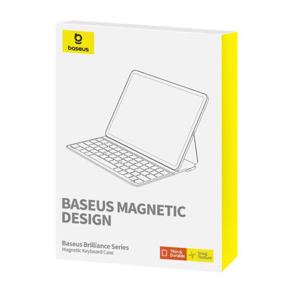 Magnetic Keyboard Case Baseus Brilliance forPad 10.2" (black) - Image 8