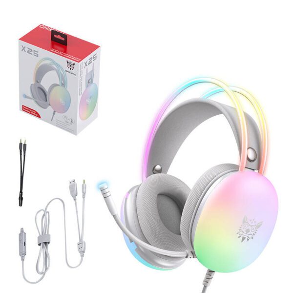 Gaming headphones ONIKUMA X25 White - Image 6