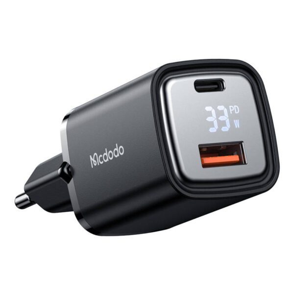 Charger McDodo CH-1701 33W with display (black) - Image 2