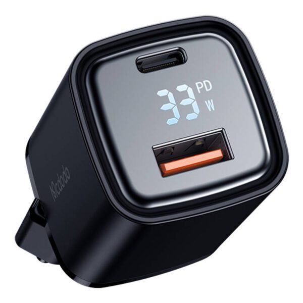 Charger McDodo CH-1701 33W with display (black) - Image 3