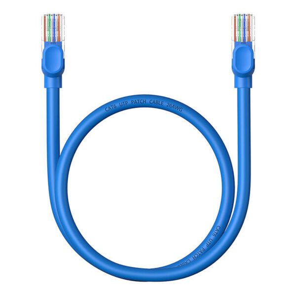 Round Cable Baseus Ethernet RJ45, Cat.6, 0,5m (blue) - Image 8