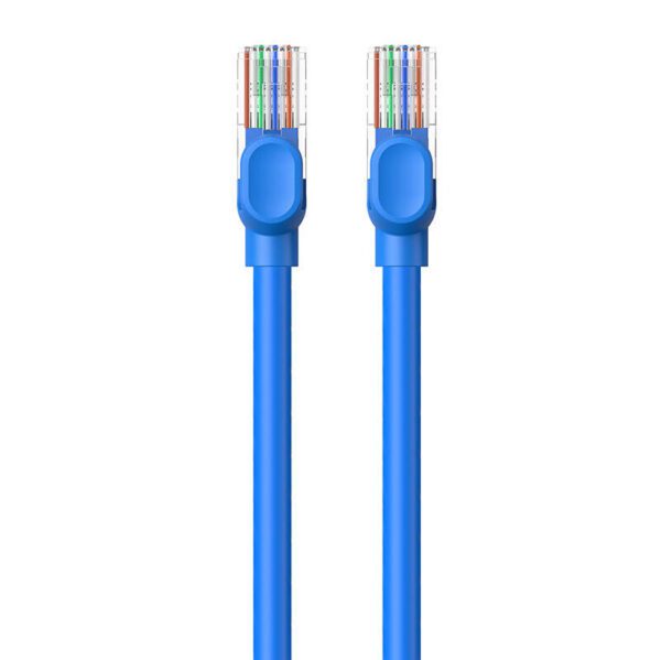 Round Cable Baseus Ethernet RJ45, Cat.6, 0,5m (blue) - Image 3