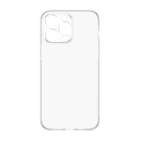 Clear Case Baseus iPhone 14 Pro Max+ tempered glass - Image 3
