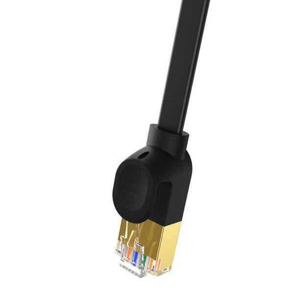Baseus Cat 7 UTP Ethernet RJ45 Cable Flat 2 m black - Image 5