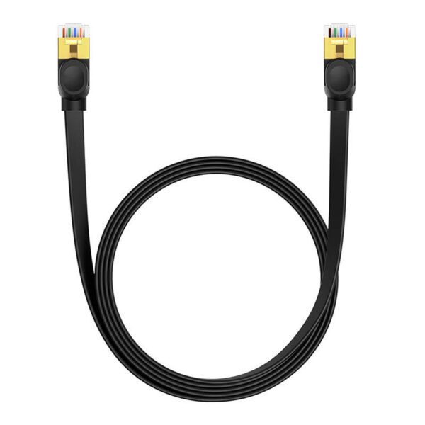 Baseus Cat 7 UTP Ethernet RJ45 Cable Flat 2 m black - Image 7