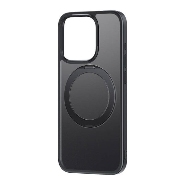 Magnetic Phone Case for iPhone 15 Plus Baseus CyberLoop Series (Black) - Image 2