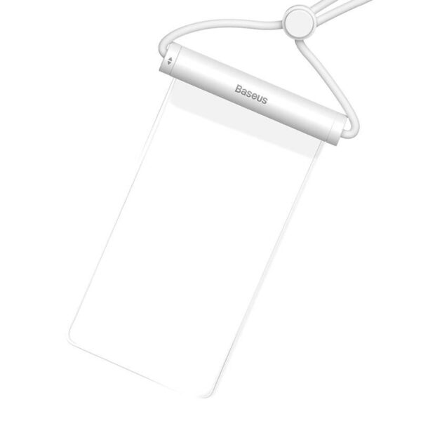 Waterproof phone case Baseus AquaGlide with Cylindrical Slide Lock (white) - Image 9