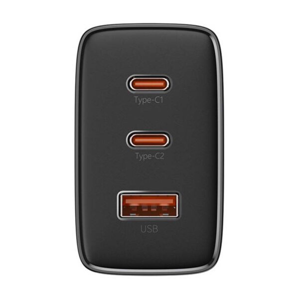 Wall charger Baseus OS-Cube Pro 2xUSB-C + USB, 65W (black) - Image 3