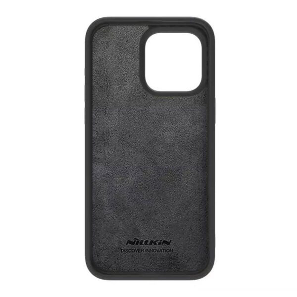 Nillkin CamShield Silky Silicone case for iPhone 15 Pro  (classic black)) - Image 5