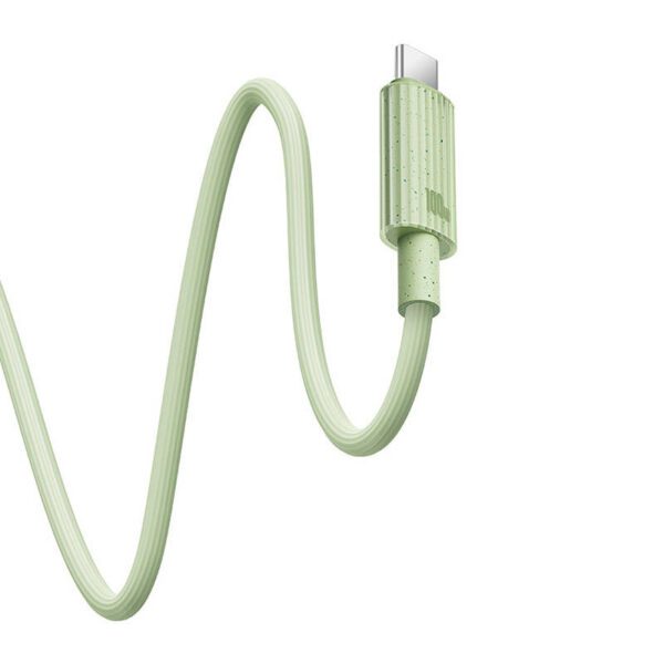 Fast Charging cable Baseus USB to USB-C Habitat Series 2m 100W (green) - Image 7