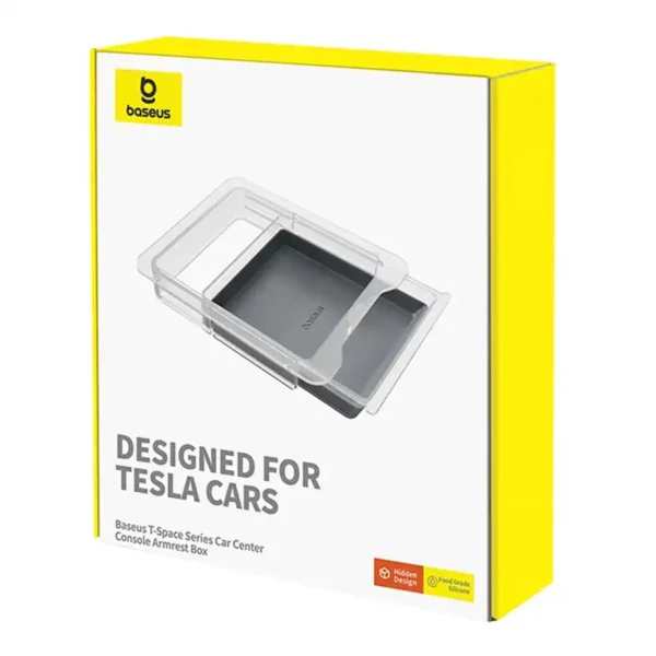 Storage box Tesla Baseus (grey) - Image 8