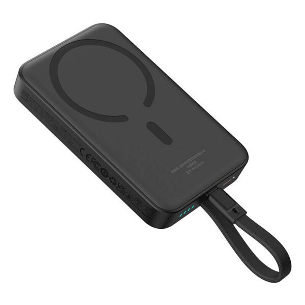 Powerbank Baseus Magnetic Mini 10000mAh, USB-C 30W MagSafe (black) - Image 7
