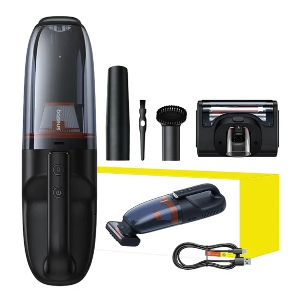 Cordless Handy Vacuum Cleaner Baseus Ap02 6000Pa (black) - Image 9