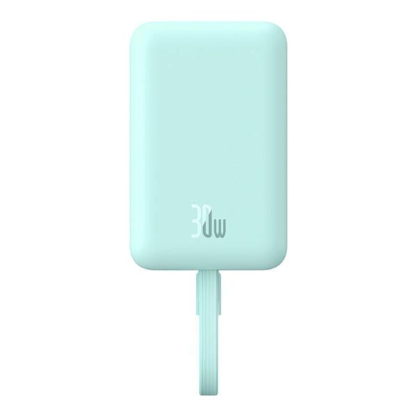 Powerbank Baseus Magnetic Mini 10000mAh, USB-C 30W MagSafe (blue) - Image 6