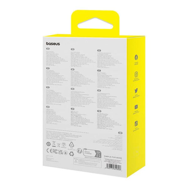 Powerbank Baseus Magnetic Mini 10000mAh 30W MagSafe (yellow) - Image 8