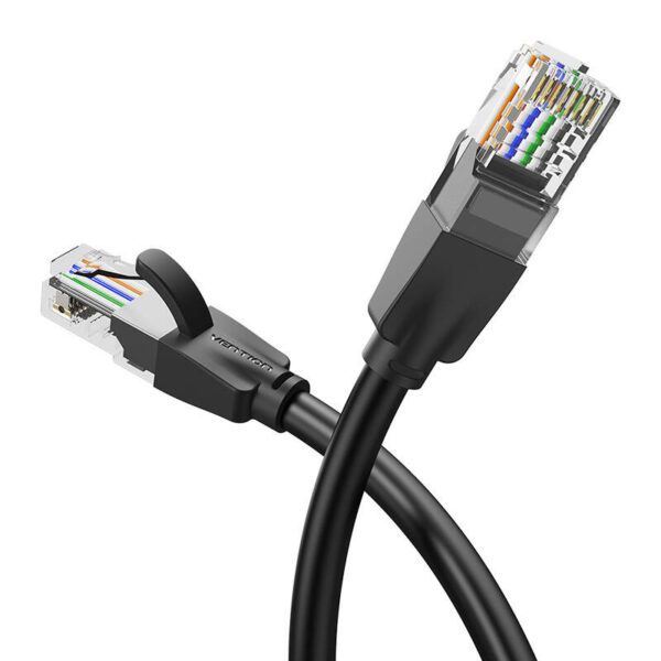 Kabel sieciowy UTP CAT6 Vention IBEBJ RJ45 Ethernet 1000Mbps 5m czarny - Image 5