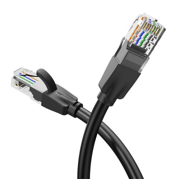 Kabel sieciowy UTP CAT6 Vention IBEBL RJ45 Ethernet 1000Mbps 10m czarny - Image 5