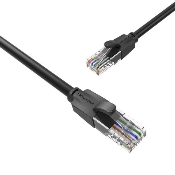 Kabel sieciowy UTP CAT6 Vention IBEBN RJ45 Ethernet 1000Mbps 15m czarny - Image 4