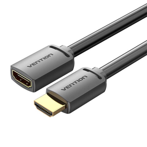 HDMI 2.0 Male to HDMI 2.0 Female Extension Cable Vention AHCBI 3m, 4K 60Hz, (Black) - Image 4