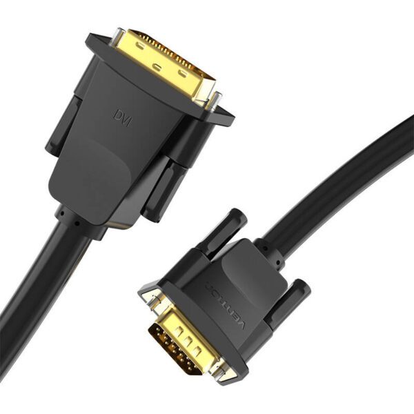 DVI (24+1) to VGA Cable Vention EABBG 1,5m, 1080P 60Hz (black) - Image 5