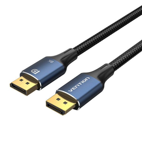 DisplayPort 1.4 Cable Vention HCELH 2m, 8K 60Hz/ 4K 120Hz (blue) - Image 4