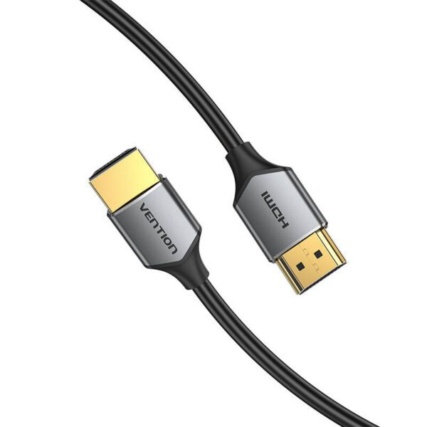 Ultra Thin HDMI Cable Vention ALEHD 0.5m 4K 60Hz (Gray) - Image 4