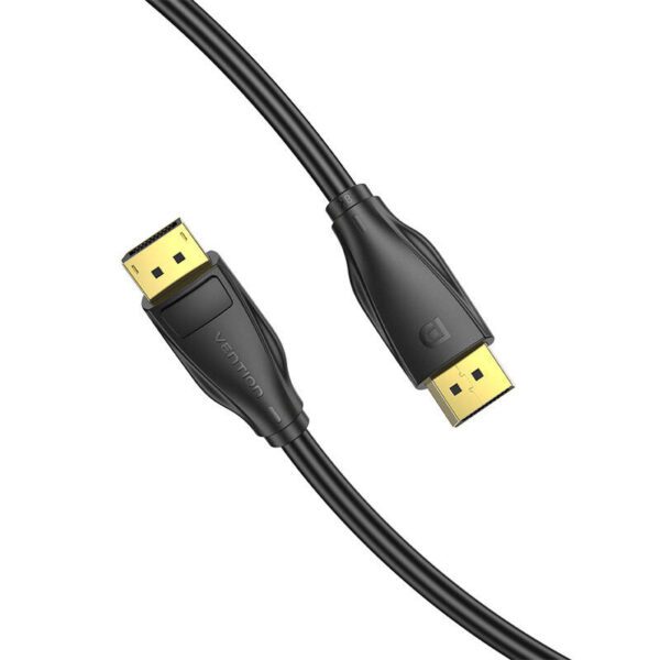 DisplayPort 1.4 Cable Vention HCDBH 2m, 8K 60Hz/ 4K 120Hz (black) - Image 2