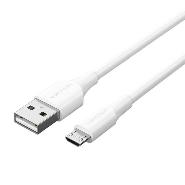 Cable USB 2.0 to Micro USB Vention CTIWF 2A 1m (white) - Image 4