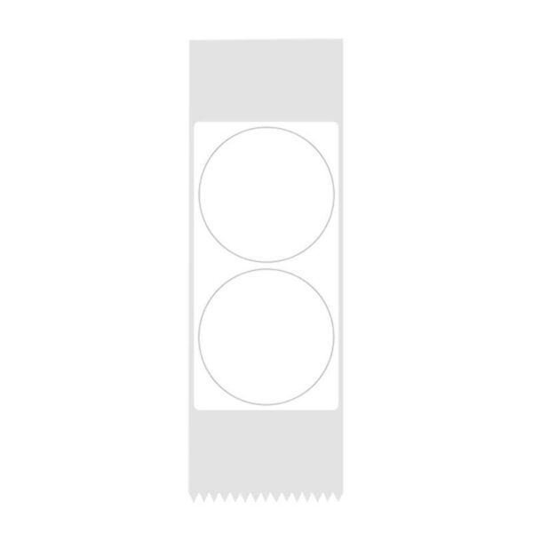 Thermal labels Niimbot stickers  T 14x28mm 220 psc (White Round) - Image 2