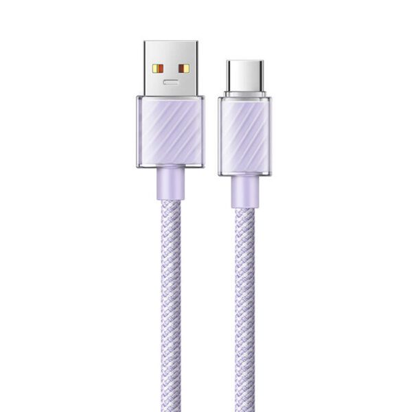 Cable USB-A to USB-C Mcdodo CA-3655, 100W, 2m (purple) - Image 2