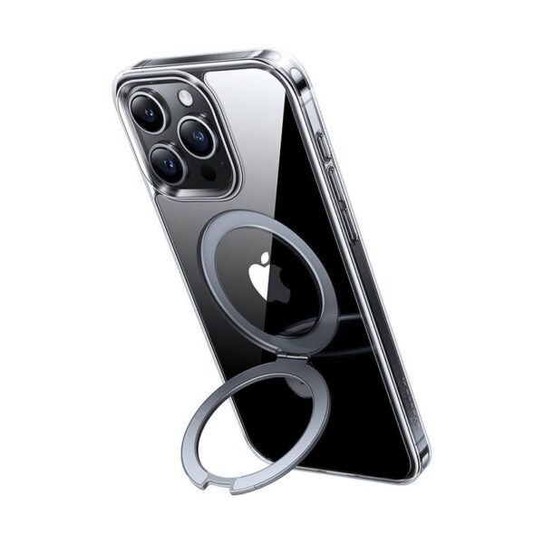 Torras phone case UPRO Ostand Clear for iPhone 15 PRO (transparent) - Image 2
