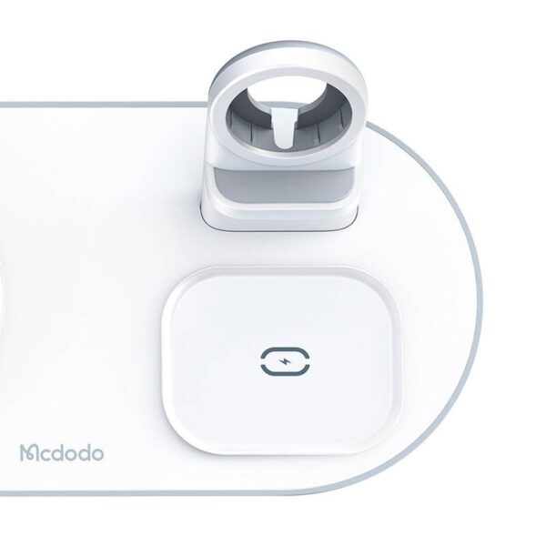 Wireless Charger Mcdodo CH-7060 3 in 1 15W (mobile/TWS/Apple watch) (white) - Image 5