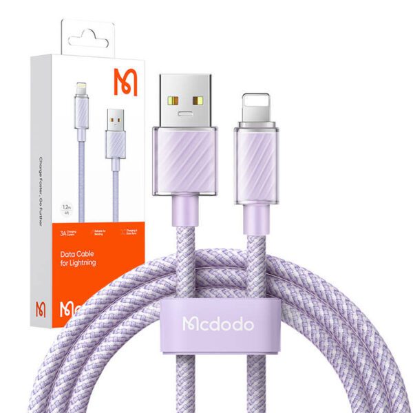Cable USB-A to Lightning Mcdodo CA-3642, 1,2m (purple) - Image 3
