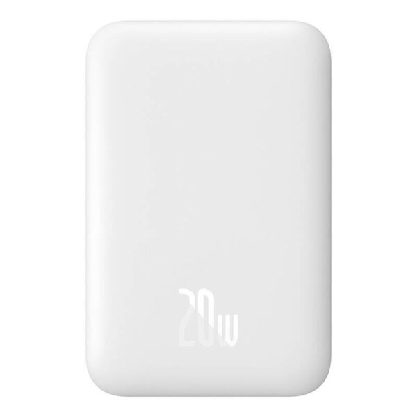 Powerbank Baseus Magnetic Mini 6000mAh 20W MagSafe (white) - Image 2