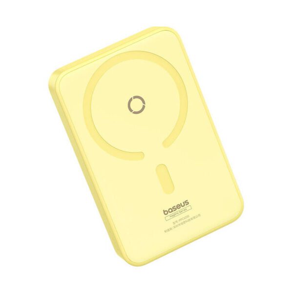 Powerbank Baseus MagPro Magnetic 5000mAh 20W, MagSafe (yellow) - Image 6