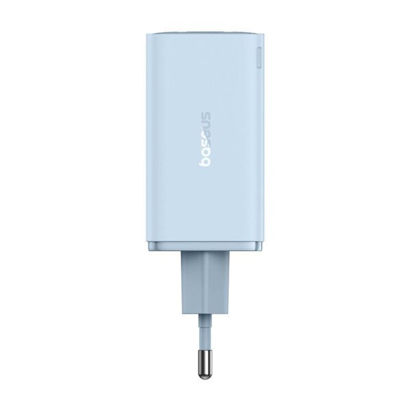 Baseus GAN6 Pro Fast Charger, 2xUSB-C + 2xUSB, 65W (blue) - Image 5