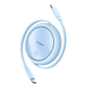 Cable USB-C to USB-C Baseus Free2Draw, PD, 100W, 1m (blue)