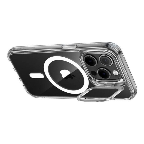 Case ESR Classic Hybrid with Kickstand for iPhone 15 Pro, Magsafe (clear) - Image 3