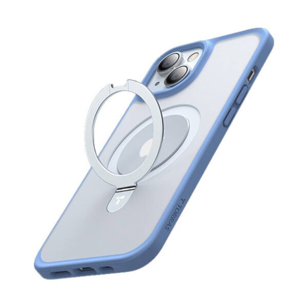 Torras phone case Ostand Matte for iPhone 15 (navy blue) - Image 2